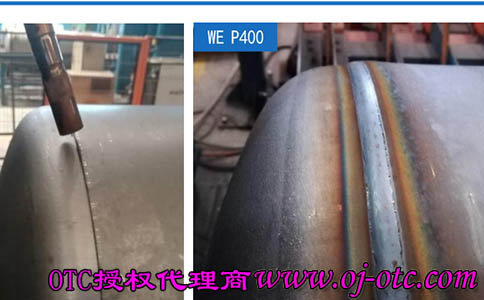 WE P400在壓力容器行業焊接展示